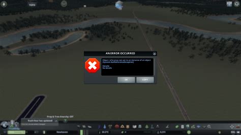 [RESOLVED] Simulation: (failed) Object reference not set to an .
